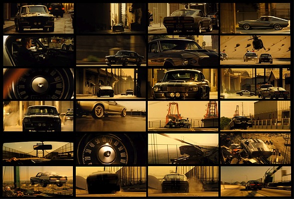 Shelby Mustang GT 500 (1967) - Eleanor im Film Gone in 60 Seconds