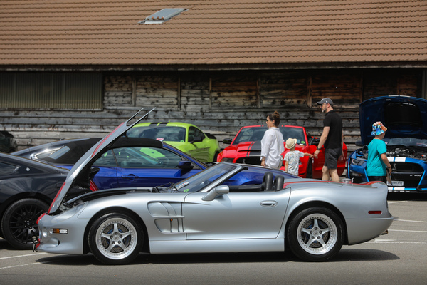 Shelby Series 1 (1999) - nicht mit Ford-, sondern mit Oldsmobile-V8 - 8. Mustang & Shelby Meeting 2024