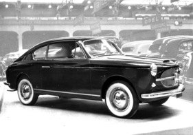 Siata 1100 (1954) - mit Fiat-Stammbaum - Genfer Automobilsalon 1954
