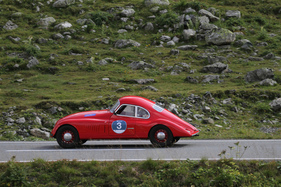 Siata 1100 MM Berlinetta Viotti (1940) - bei der Überquerung des Flüelapasses an der Passione Engadina 2019