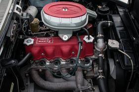 Siata 1300 Coupé 2+2 (1962) - der von Siata leistungsgesteigerte Vierzylindermotor aus dem Fiat 1300