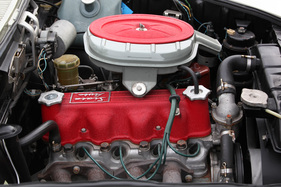 Siata 1300 Coupé 2+2 (1962) - für den 1,3-Liter-Motor gab Siata eine Leistung von 86 PS bei 6000 U/min an