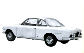 Siata 1500 TS Coupé (1963) - schlicht gestaltetes Heck mit kleinen Leuchteinheiten