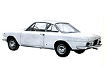 Siata 1500 TS Coupé (1963) - schlicht gestaltetes Heck mit kleinen Leuchteinheiten