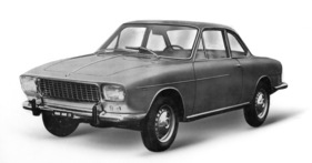 Siata 1600 TS (1966) - nach Modellpflege mit rechteckigen Frontscheinwerfern