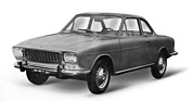 Image: Siata 1600 TS (1966) - after model update with rectangular headlights