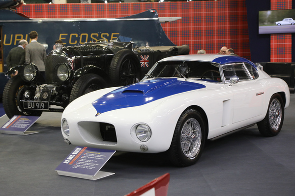 Siata 208 CS (1953) - von Ernie McAfee vorgesheen für die Carrera Panamericana 1954, gesehen bei Fisken - Rétromobile Paris 2024