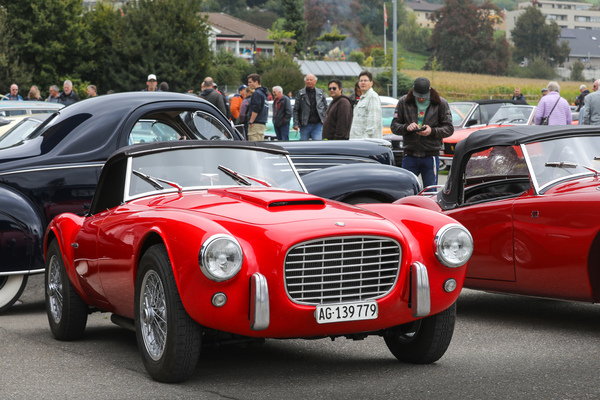 Siata 208S (1953) - vermutlich eines der seltensten Autos auf dem Platz, und trotzdem liefen viele Besucher einfach daran vorbei - FNA Jahrestreffen 2025