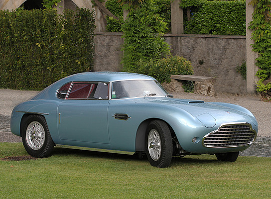 Siata 400 F (1953) - wunderschöne Linienführung dieses Balbo-Coupés