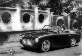 Siata Amica (1949) - auf der Basis des Fiat 500