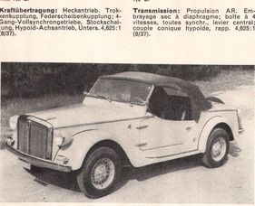 Siata-Auto Spider 850 Spring (1970)