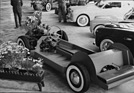 Siata Daina 1400 (1950) - Chassis, gezeigt am Turiner Autosalon 1950