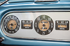 Siata Daina 1400 Berlinetta (1950) - keine Uhr - das mittlere Instrument zeigt die Wassertemperatur und den Öldruck an