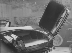 Siata Daina (1950) - Kofferraum mit seitlicher Öffnung - Genfer Autosalon 1950