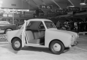 Siata Mitzi (1953) – Mit Selbstmördertüren – Turiner Salon 1953