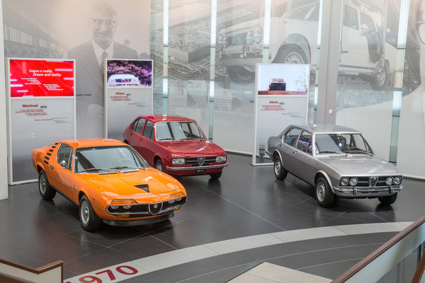 Siebzigerjahre-Klassiker von Alfa Romeo - Museumsbesuch Alfa Romeo in Arese