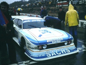 Sieg im Regen - DRM Titelverteidiger Ertl im Zakspeed Turbo Capri Sieg im Regen - DRM Titelverteidiger Ertl im Zakspeed Turbo Capri