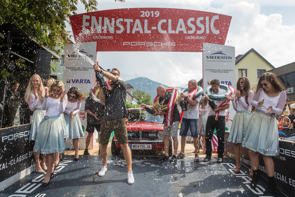 Sieger Friedrich Radinger und Thomas Wagner - Ennstal-Classic 2019