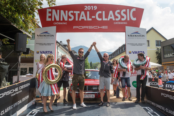 Sieger Friedrich Radinger und Thomas Wagner - Ennstal-Classic 2019