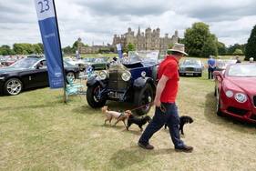 Sieger aus den Vorjahren und dieses Mal in der "Masters Class Best of Show": Phantom I von 1928 mit Karosserie von James Young