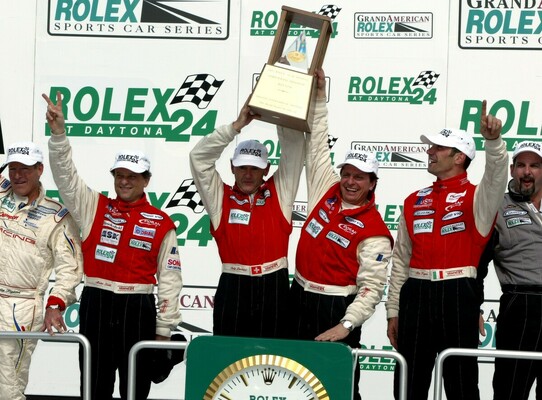 Bild Siegerfeier 24 Stunden von Daytona 2002