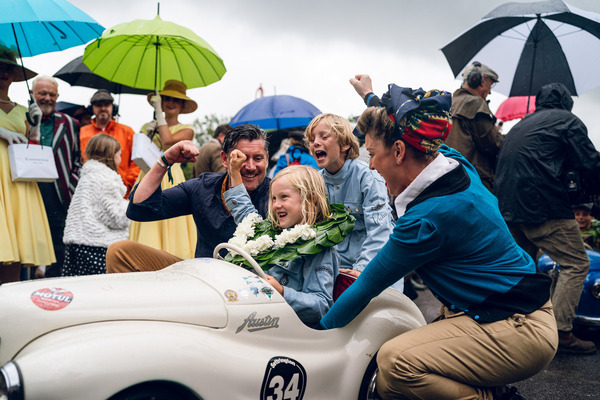 Siegerin des Settrington Cup - Goodwood Revival 2024