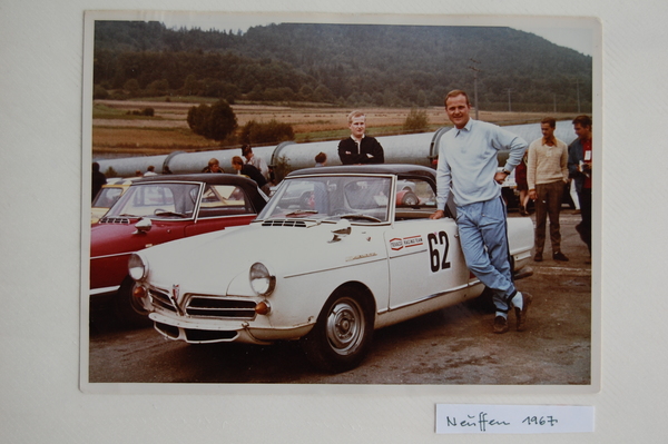 Bild: Siegfried Spiess 1967 in Neuffen