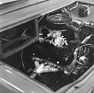 Simca 1000 (1961) - Blick in den aufgeräumten Motorraum