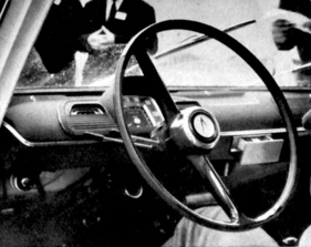 Simca 1000 (1961) - einfaches und trotzdem geschmackvolles Armaturenbrett