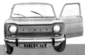 Simca 1000 (1961) - kleiner Franzose für vier Personen Simca 1000 (1961) - kleiner Franzose für vier Personen