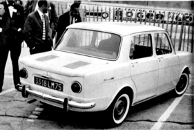 Simca 1000 (1961) - trotz 1-Liter-Maschine und vier Türen ein Kleinwagen