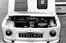 Simca 1000 (1961) - um den Motor hineinzubekommen, wurde er um 15 Grad geneigt (Quelle: Archiv) Simca 1000 (1961) - um den Motor hineinzubekommen, wurde er um 15 Grad geneigt (Quelle: Archiv)