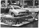 Simca 1000 Coupé (1962) - Heckansicht des Bertone-Coupés am Genfer Automobilsalon 1962