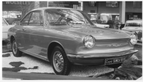 Simca 1000 Coupé (1962) - am Genfer Automobilsalon 1962