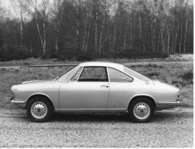 Simca 1000 Coupé (1962) - elegantes Profil mit nur noch minimal angedeutetem Stufenheck