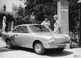 Simca 1000 Coupé (1963) - elegant yet sporty appearance (1963)