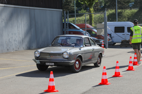 Image: Simca 1000 Coupé (1965) - before the start of the Swiss Classic World Rally - Swiss Classic World 2025