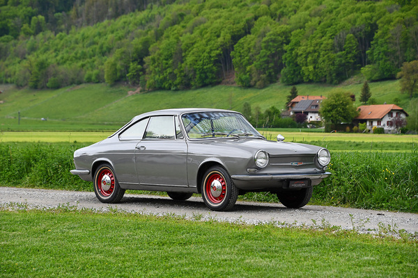 Simca 1000 Coupé Bertone (1963) - as lot 03 at the Swiss Classic World auction of the Oldtimer Gallery on June 1, 2024