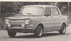 Simca 1000 Motor 944 cm3 - 44 DIN-PS
