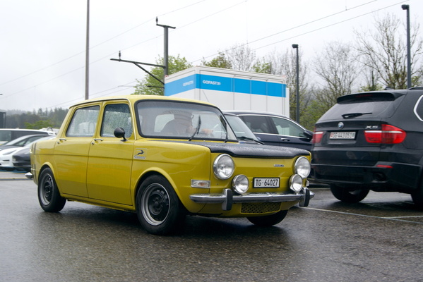 Simca 1000 Rallye 2 (1973) – Oldtimer-Treff Shopping-Raststätte Würenlos 2024