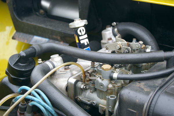 Simca 1000 Rallye 2 (1973) – Solex-Vergaser – Oldtimer-Treff Shopping-Raststätte Würenlos 2024
