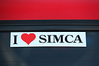 Simca 1000 Rallye 2 (1977) - eindeutiger Kleber