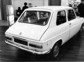 Simca 1100 (1968) - mit leicht gestuftem Kombiheck - Genfer Autosalon 1968