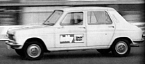 Bild: Simca 1100 (1969) während dem Zehn Runden-Rennen in Monza.