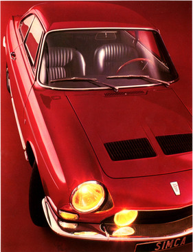 Simca 1200 S (1967) - Aufnahme aus einem Verkaufsprospekt