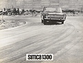 Simca 1300 (1963) - Auf Testfahrt
