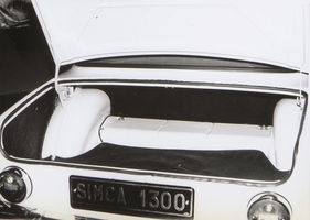 Simca 1300 (1963) - Der Kofferraum