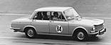 Simca 1301 (1968) - auf Testfahrt (© Archiv Automobil Revue) Simca 1301 (1968) - auf Testfahrt (© Archiv Automobil Revue)