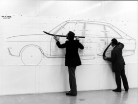 Simca 1307 (1974) - Arbeit an der Struktur