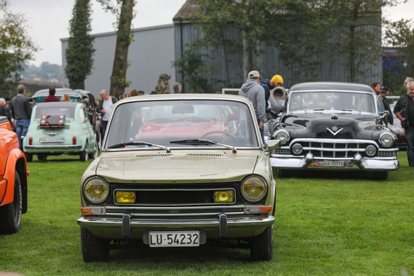 Simca 1501 (1974) - mit den gelben Scheinwerfern, wie sie in Frankreich obligatorisch waren - FNA Jahrestreffen 2025